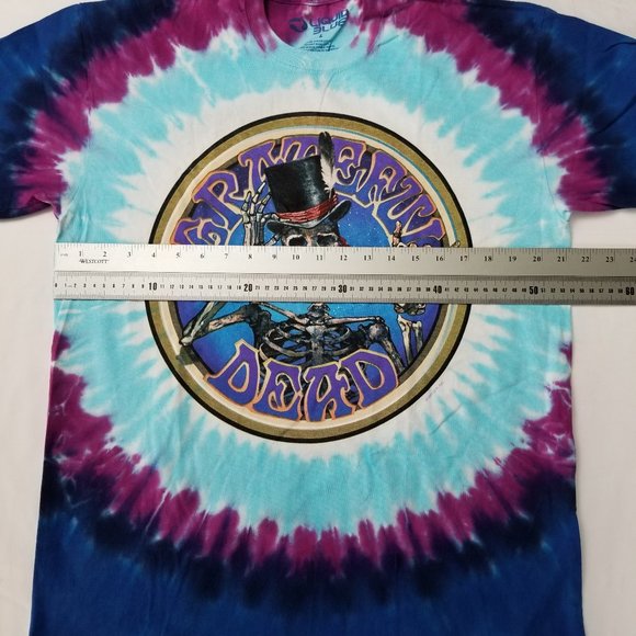 Grateful Dead Tie Dye Queen Of Spades Skully - Picture 4 of 7